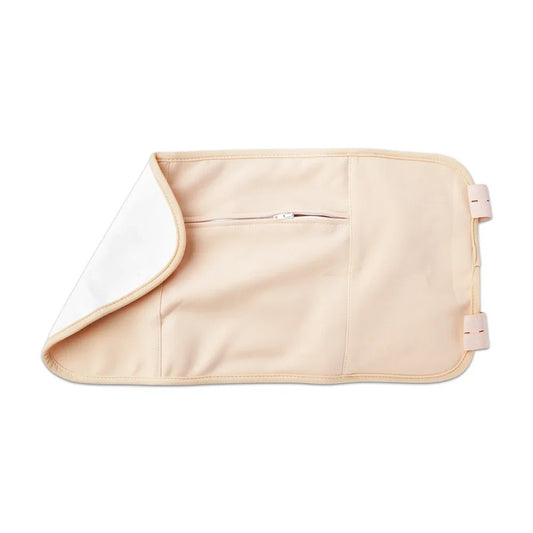 Reusable Castor Oil Packs with Adjustable Elastic Strap for Body