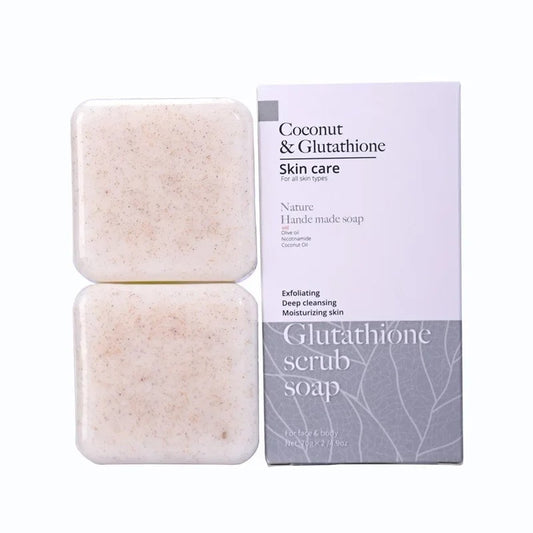 Glutathione & Coconut Scrub Soap 1pc